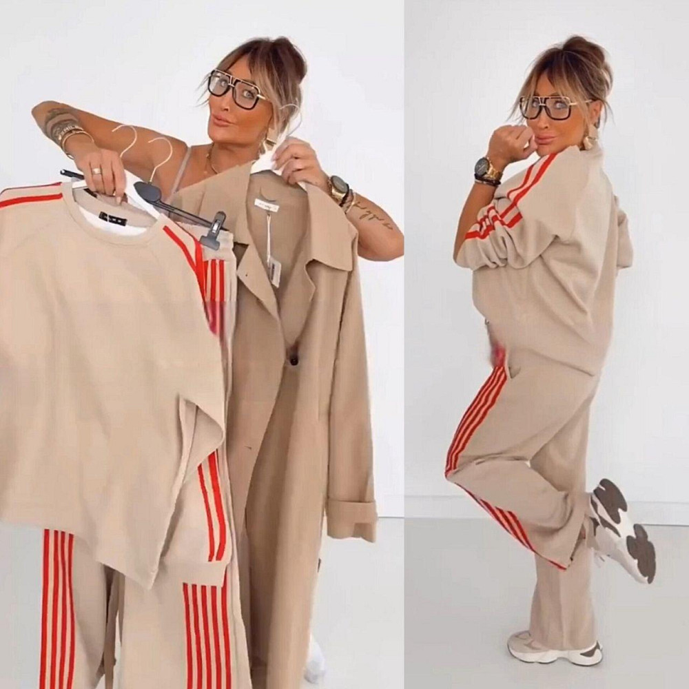 Женский теплый костюм двойка батал с лампасами пума плюш Одесса - изображение 3