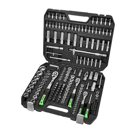 Професійний набір інструментів в кейсі Winso Pro 1/2", 1/4", 3/8" 72T, CR-V, 171од. Львів
