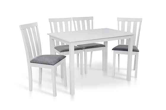 Комплект Юджин (1+4) Білий/WHITE Киев