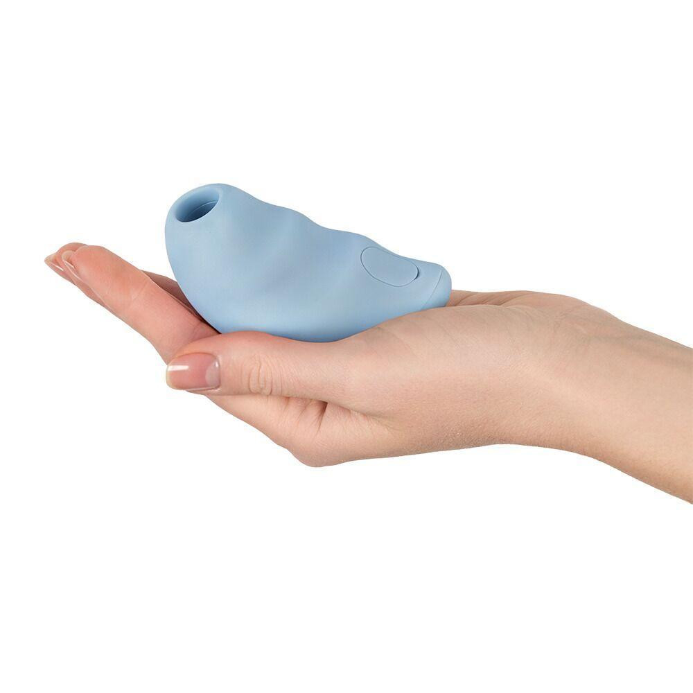 Вакуумний стимулятор Fun Factory Intense Sky Blue, 11 рівнів вакууму, перезаряджуваний Sex Aura Київ - фото 7