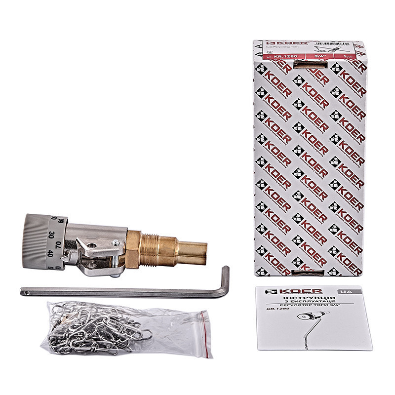 Регулятор тяги Koer KR.1280 - 3/4"   ( KR5218 ) 31874 Харків - фото 5