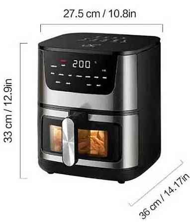 Аэрогриль мультипечь Rainberg RB-2268 аерогриль мультипіч фритюрниця. Київ