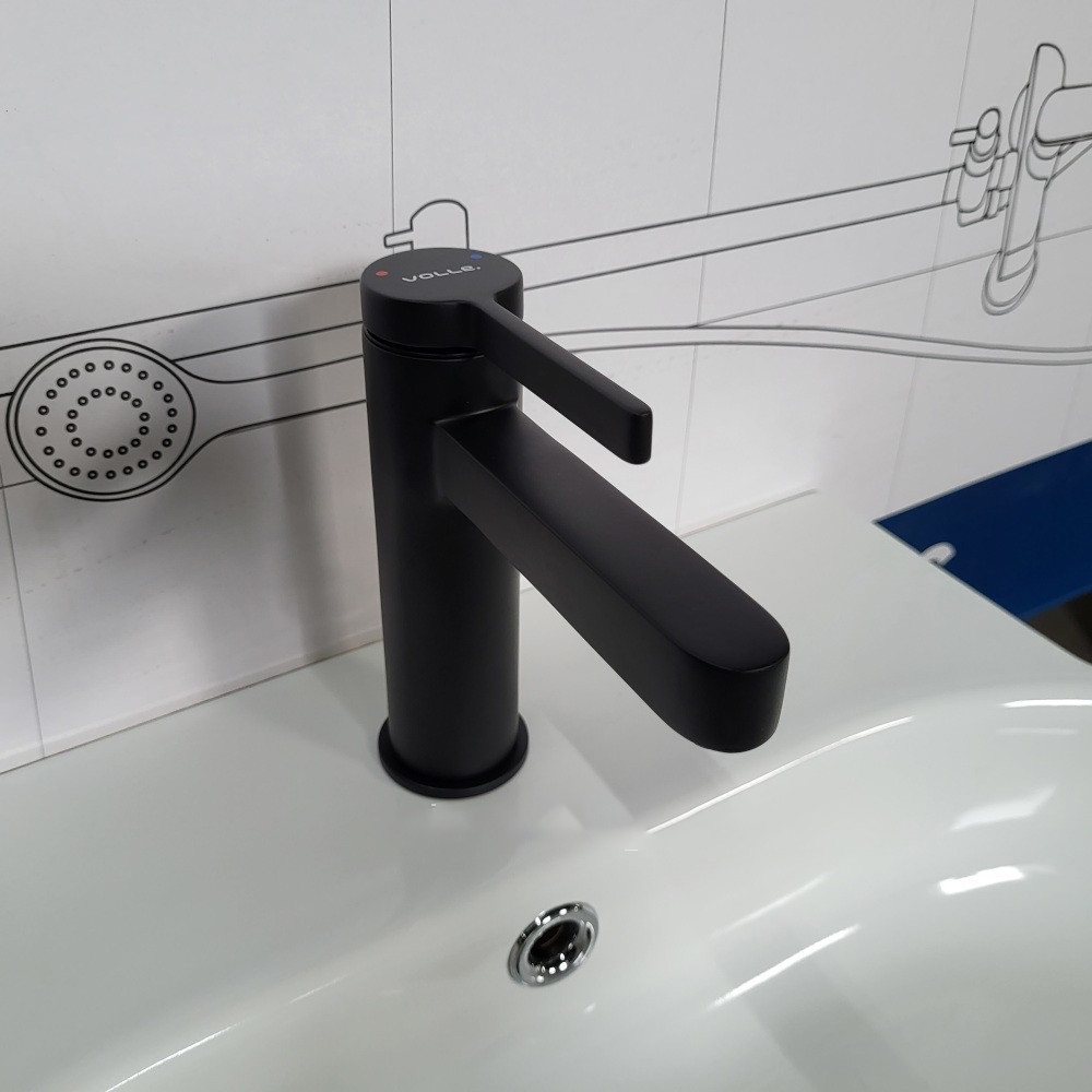 Змішувач для раковини Volle MORA de la noche чорний/матовий 1537.010104 Київ - фото 3