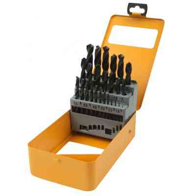 Набор сверл Tolsen по металлу 25шт 1.0-13мм (75082) Винница