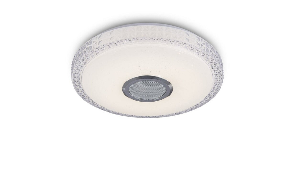 Світлодіодний музичний світильник смарт VALESO LY371-400 WH для вітальні та спальні 48W+5W RGB Білий Коломия - фото 3