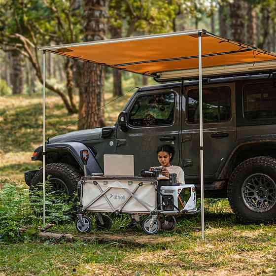 Портативний скручуваний стіл Rollable Desk 140i до візка Litheli Киев