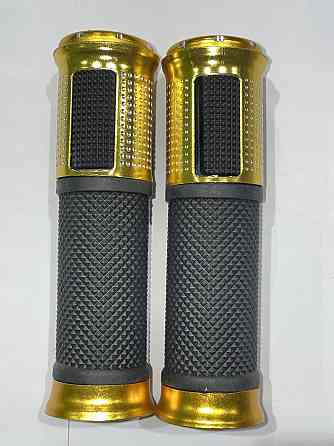 Ручки керма з алюмінію. відбійником (жовті) (mod:Сузукі) Мукачево