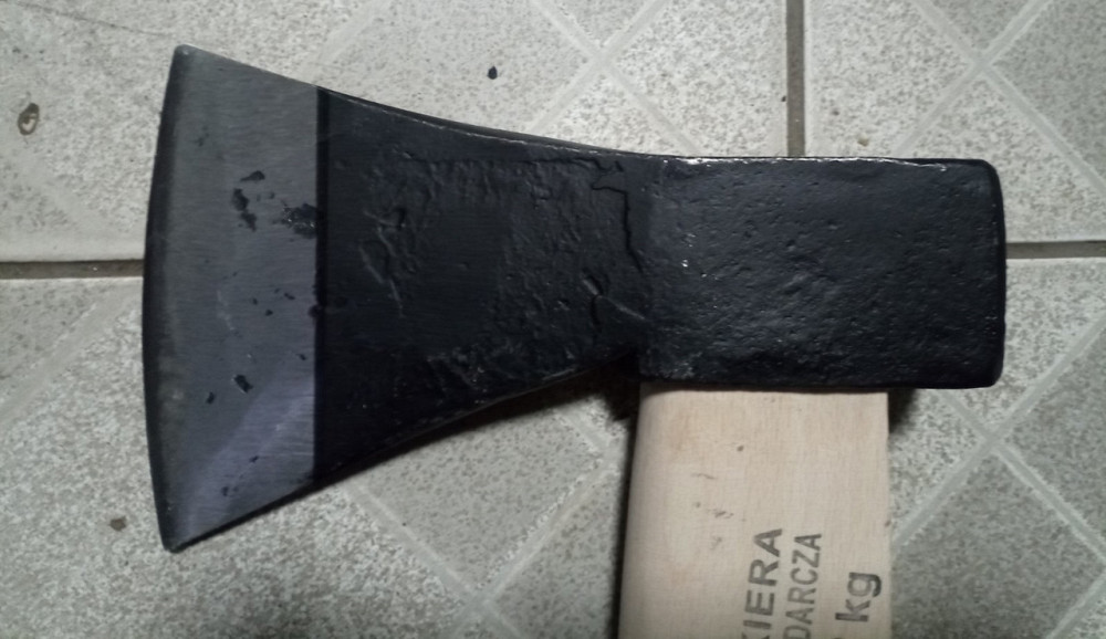 Сокира кована від польського виробника "Kuznia TosStal" вагою  600г довжиною топорища 365 мм Киев - изображение 4