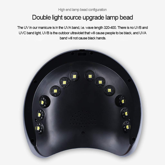 LED/UV Лампа для нігтів SUN Z 3 36 Вт: швидка та безпечна полімеризація гель-лаку для ідеального манікюру та педикюру Київ