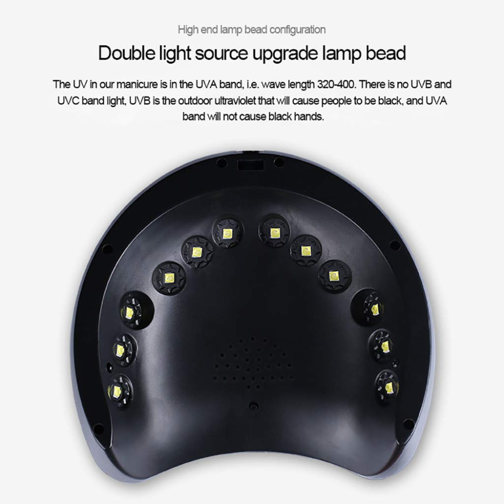 LED/UV Лампа для нігтів SUN Z 3 36 Вт: швидка та безпечна полімеризація гель-лаку для ідеального манікюру та педикюру Київ - фото 4