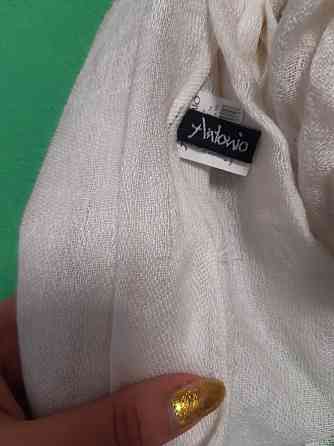 Бежевый шарф женский - размер шарфа приблизительно 170*65см, 100% полиэстер Киев