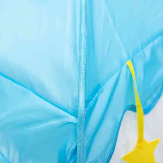 Детская палатка-домик для игр, голубая Киев