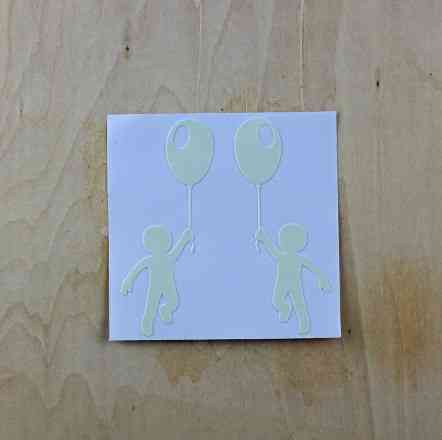 Наклейка люминесцентная - 10*10см Киев