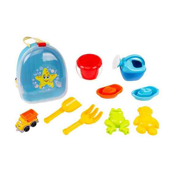 Набір для гри в пісочниці 8881TXK рюкзачок Вінниця