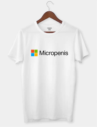 Футболка с креативным дизайном - "Micropenis" Мікро пеніс Чернівці