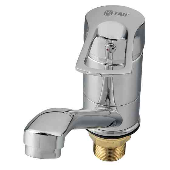 Смеситель s43 Ø40 для кухни гусак прямой 250мм на гайке TAU SM-1B244C (9843110) Киев