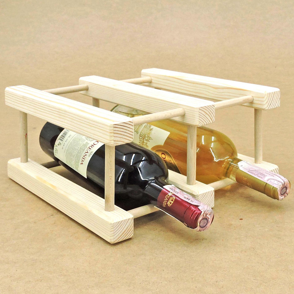 Настольная винная полка 