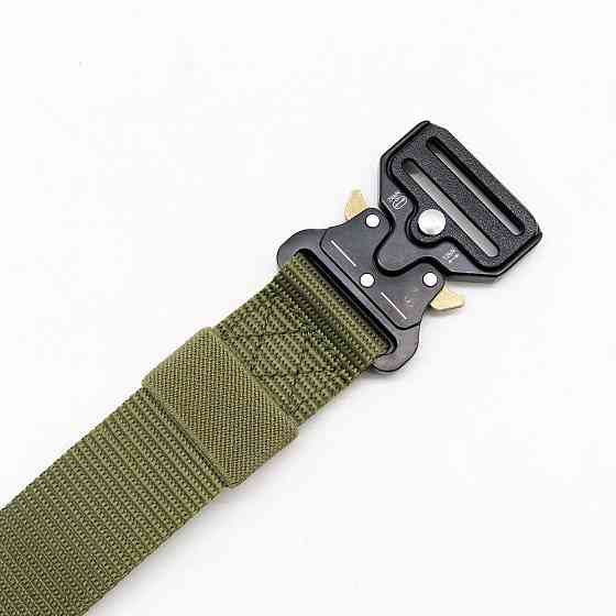 Тактический ремень Tactical Belt + Подарок Мультитул Снежинка / Армейский ремень  с пряжкой Cobra 125 см Киев