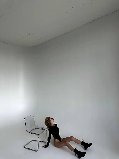 Жіночий базовий боді з вирізом на спинці мікродайвінг Одеса - фото 6