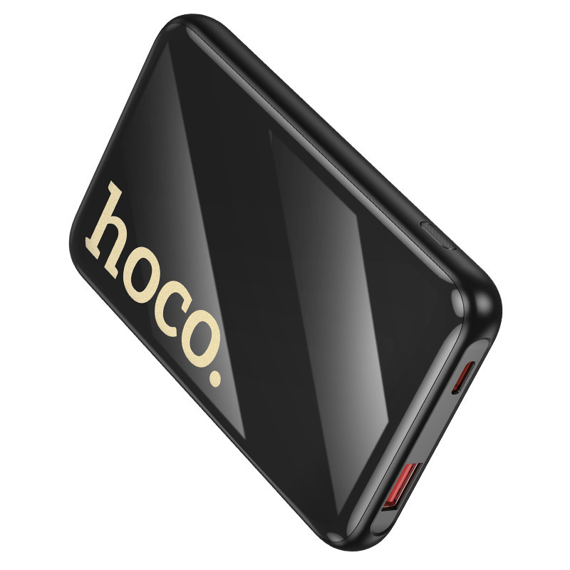 Павербанк 10000 mAh HOCO Q37 Graceful 22.5W+PD20W быстрая зарядка 2 кабеля черный power bank повербанк Одесса - изображение 15