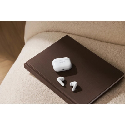 Навушники Oppo Enco Buds3 Pro Glaze White (ETEK1 Glaze White) Вінниця - фото 8