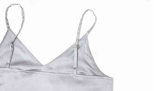 Пижама женская шелковая с шортами Серый XS Харьков