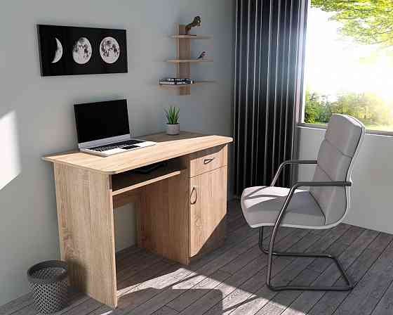 Стіл письмовий СП-1 №10, Дуб Сонома, 1100/550/760 Львів