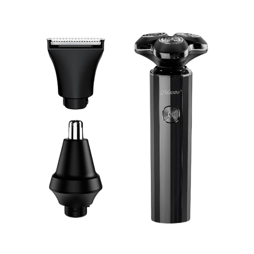 Набір для стрижки акумуляторний 3,7W 600 mAh 3в1 MR-676 Maestro Житомир - фото 2