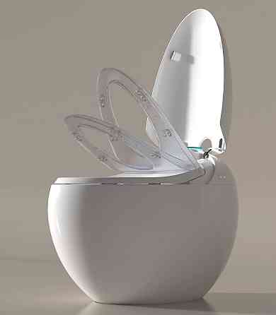 Розумний смарт унітаз GYE 964F з автоматичним відкриттям, підігрівом сидіння, нічним підсвічуванням та УФ-стерилізацією Київ