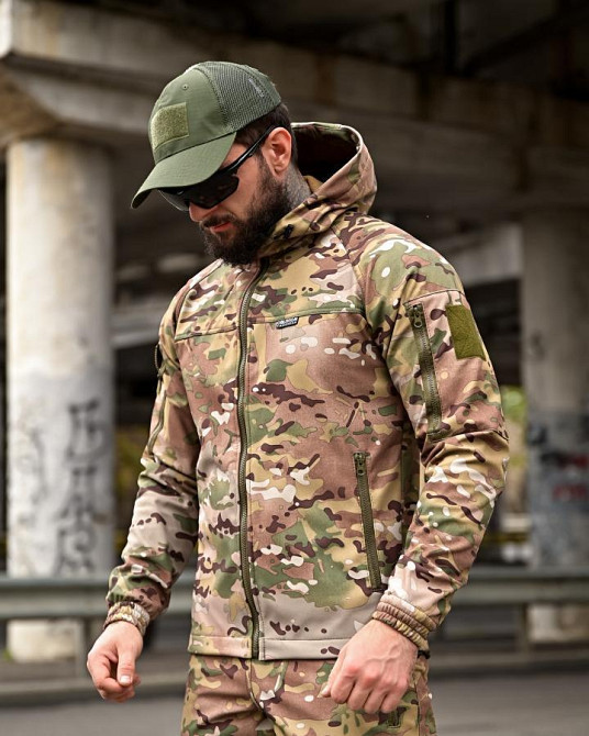 Тактический костюм софтшел Oblivion мультикам  ВТ7679 Одесса - изображение 5