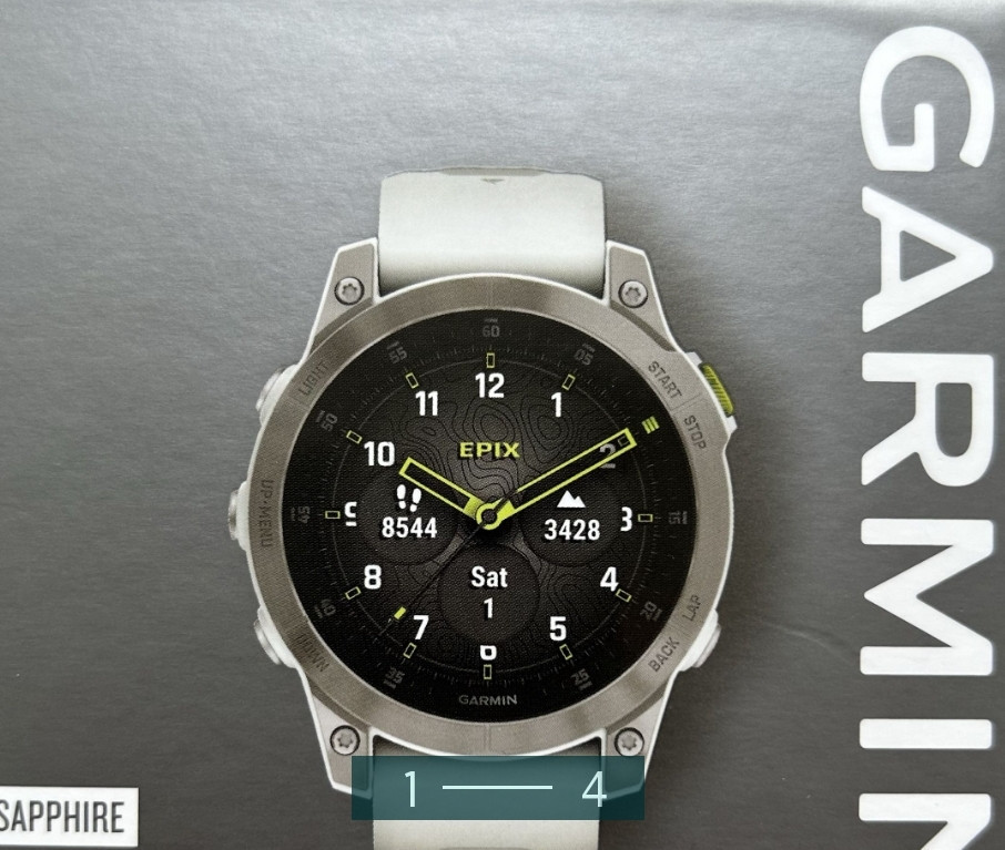 Смарт-Часи: Garmin Epix GEN 2 Sapphire White (010-02582-21) Київ - фото 4