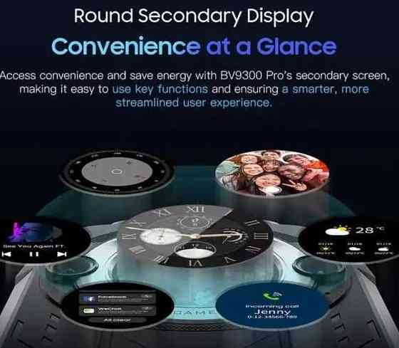 Смартфон Blackview BV9300 PRO Black 8/256Gb 15080mAh 100Lm NFC Global. Киев