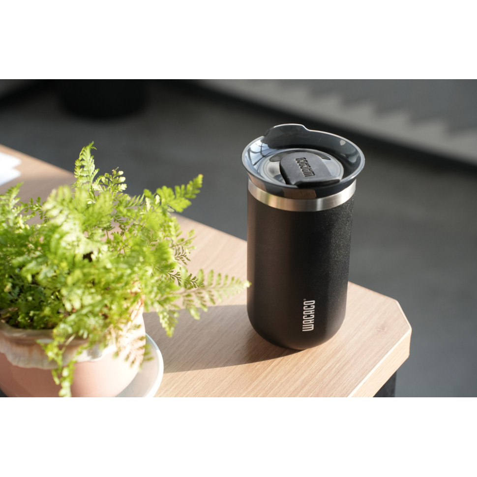 Термокухоль Wacaco Octaroma Lungo 300 мл, чорний Київ - фото 8