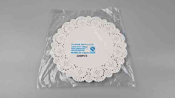 Салфетка ажурная Ф26 (100шт) Бежевая (1 пачка) Харьков