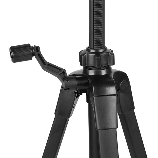 Штатив для лазерного рівня INTERTOOL MT-3059, 1,5 м, різьба 1/4" - стійкий штатив із гідрорівнем Львів - фото 2