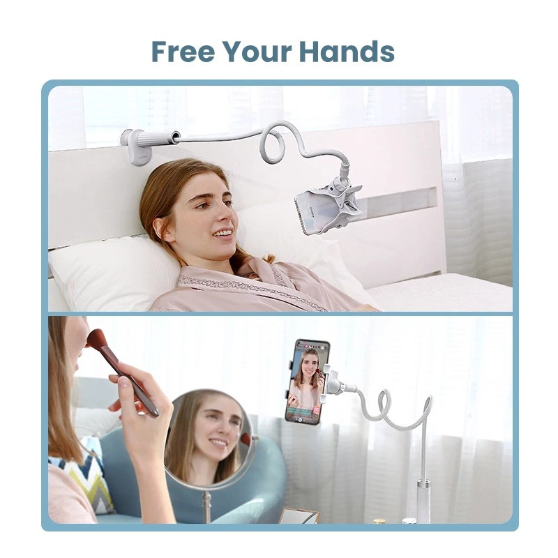 Гнучкий механічний тримувач/підставка для смартфона Ugreen LP133 (Білий) Николаев - изображение 8