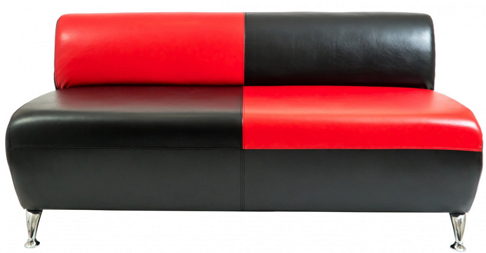 Диван Flay Florida двойка 1450х730х640 Черно-красный Киев - изображение 2