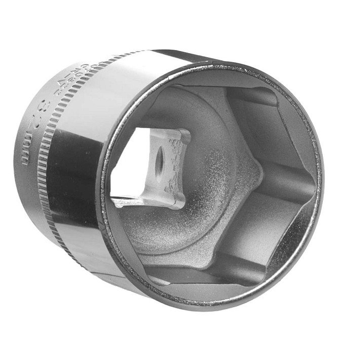 Насадка шестигранна коротка 1/2" 32мм CrV ULTRA (6070322) Рівне - фото 6