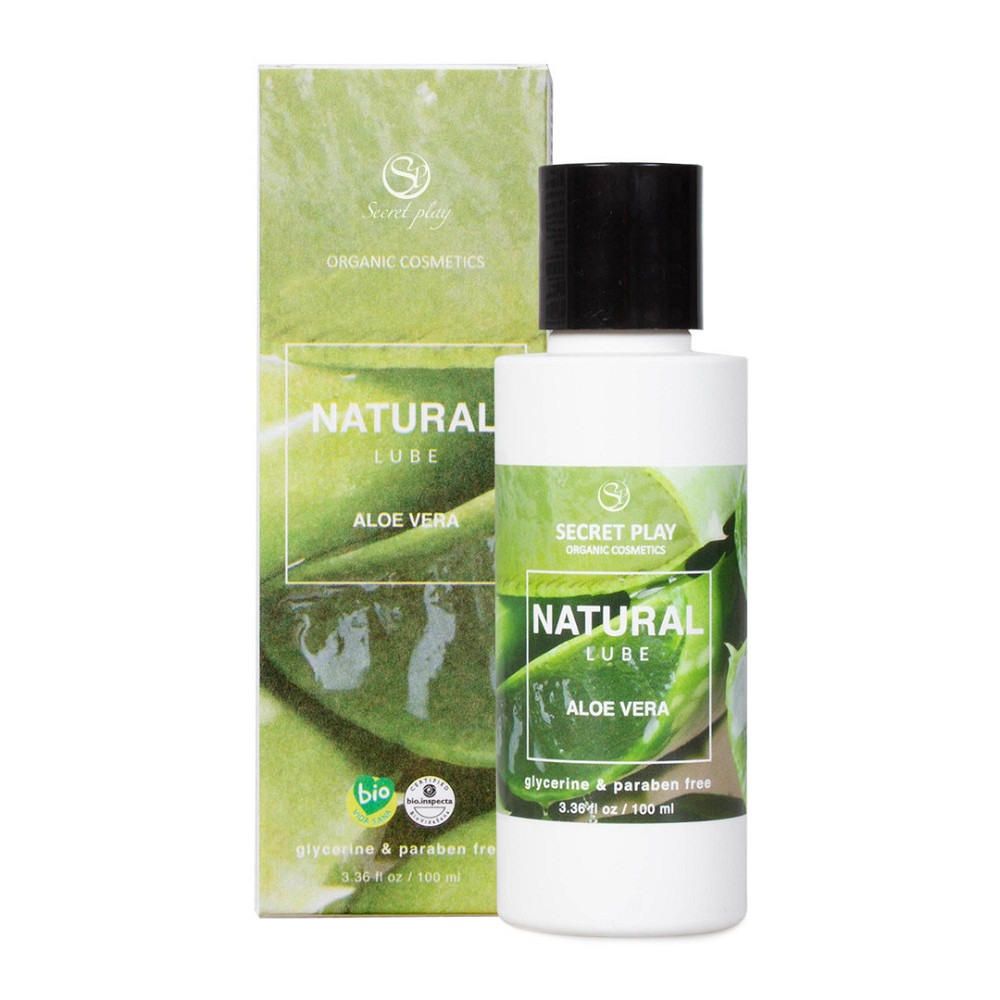 Лубрикант - Secret Play Natural Aloe Vera, 100 мл Sex Aura Київ - фото 1