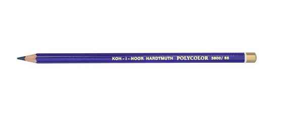 Олівець художній "Kooh-i-Noor" POLYCOLOR 3800/55 permanent blue/синій стійкий, шт Київ