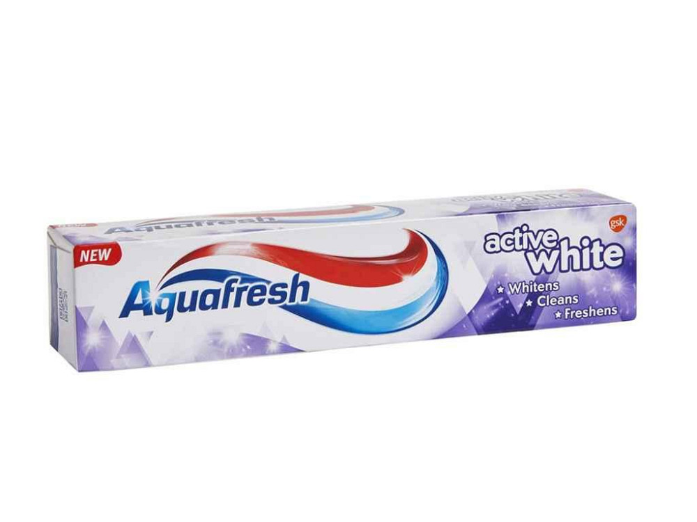 Зубна паста 125 мл Active White ТМ AQUAFRESH   Solmir Київ - фото 1