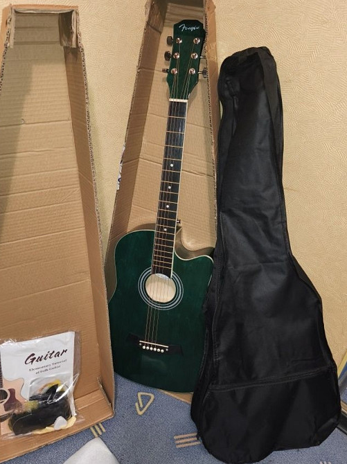 Гітара акустична дуже гарної якості, незвичайного кольору. Харків - фото 3