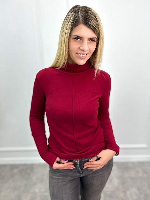 Жіноча тепла базова водолазка "Kelly" оптом| Батал Київ - фото 8