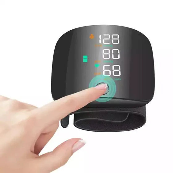 Тонометр автоматический на запястье BK-606B, память на 99 измерений, индикатор аритмии,аккумуляторны Киев