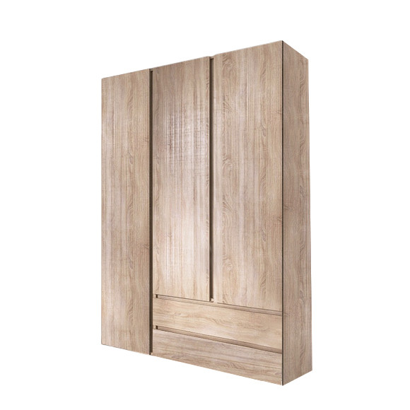 Шкаф трехдверный Эверест ШЛ-3 Лайт Дуб сонома (DTM-4677) Днепр - изображение 2