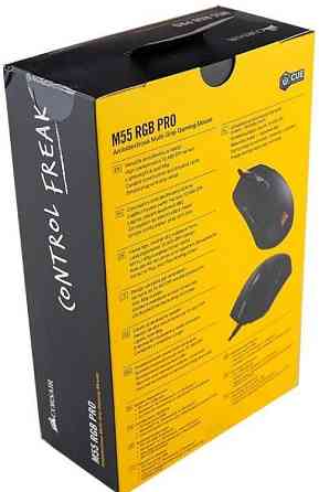 Миша дротова ігрова: Corsair M55 RGB Pro Black. Київ