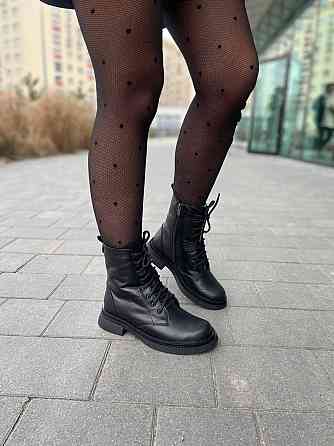 Edan Instruments Черевики жіночі EDAN 278 чорні (зима, шкіра натуральна) (5742) Коломия