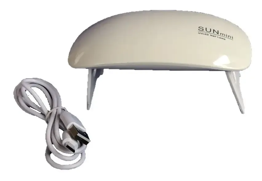 Светодиодная гибридная UV/LED лампа Sun мини на 6 вт белая с USB кабелем. Киев - изображение 3