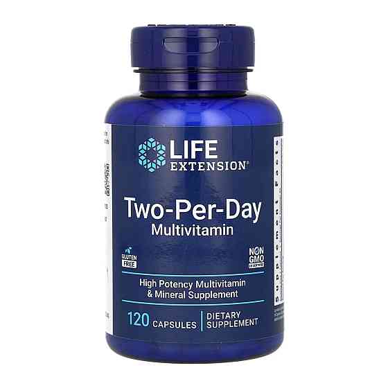 Мультивитаминный комплекс Life Extension Two Per Day Multivitamin 120 caps Киев