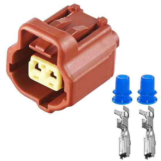 Роз'єм конектор 2-кон., Датчик Температури, 184116-1, 184116-2, TE Америка, Японія, Корея Daewoo, Ford, Lexus, Mazda, Toyota Київ